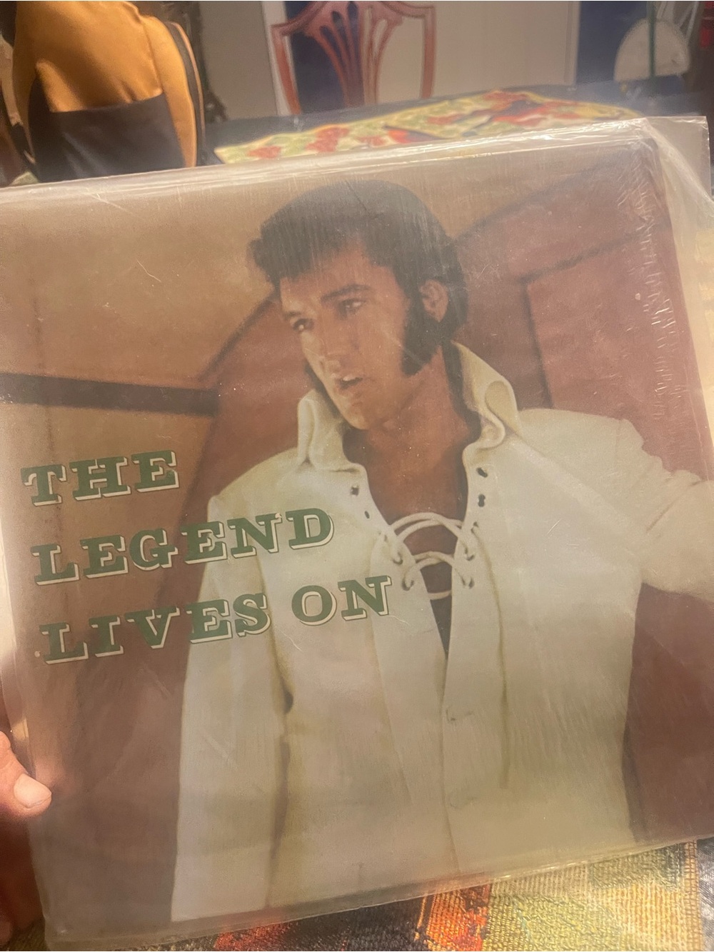 Elvis Presley Legend Lives On LP vinyl Canada Presley Collectors Series 1977